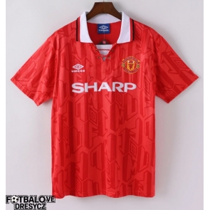 Manchester United 1993-1994 Retro Domácí Dres Krátký Rukáv